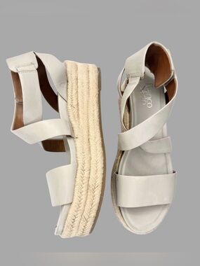 Franco Sarto Women’s Espadrille Platform Sandals size 7.5